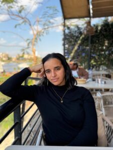 photo de Malika lors de son interview avec Klhasslesclichés